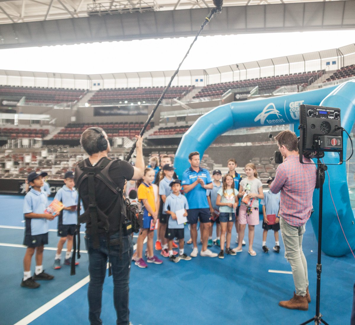 sheldoncollege's tweet photo. Channel 9’s Today program showcased the tennis skills of twelve Sheldon College students as part of their summer of tennis promotional broadcast on national television this morning.
 
Read more https://t.co/Duy7o3Y6tf
 
#Sheldoncollege #ISQ_QLD #brisbaneopen #tennisqueensland https://t.co/7j2HjnJrUB
