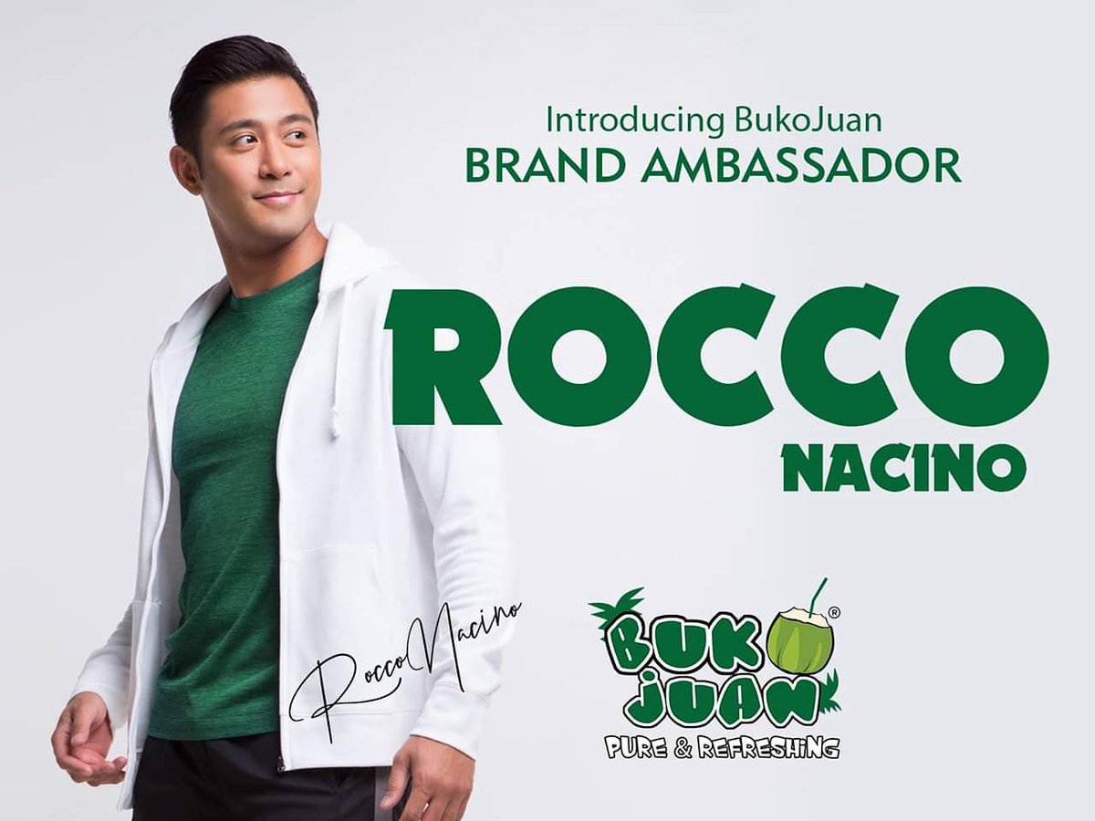 Sparkle_GMA's tweet photo. Rocco Nacino is the newest Buko Juan Brand Ambassador! #iLoveBukoJuan #BukoJuan #PureAndRefreshing https://t.co/G3Wj83TsWh