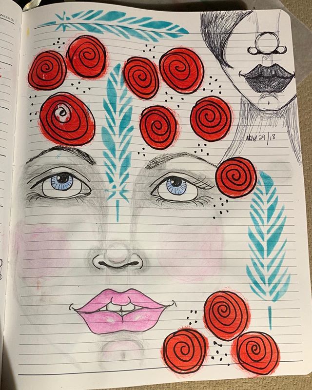 JulianaJMills's tweet photo. #artjournaling #art #cute #whimsicalart #mixedmedia #faces #bumblestripart #love #beautiful #girl #whimsical  #whimsy #whimsygirls #drawing #zentangle #zendoodles #doodling #sketching  #29faces #bumblestrip #whimsy #29faces #draw #whimsicalart  #100 day … https://t.co/rcwVN8M4C3 https://t.co/fFsY8hoqTt