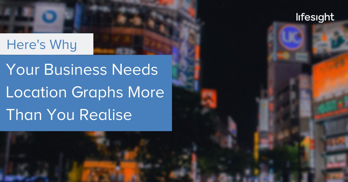 lifesightdotio's tweet image. Location Graphs enable forward-thinking marketers to understand the customers’ journey better, helping make marketing more personalised and contextual. Learn how here - buff.ly/2O05fS7
#data #lifesight #mobileintelligence