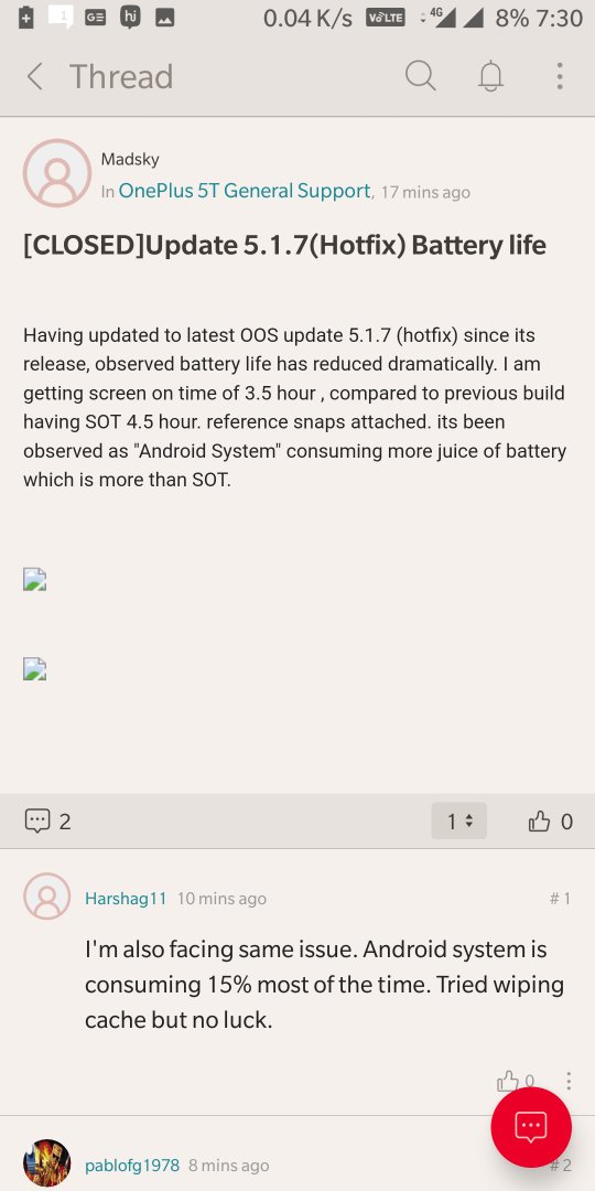 akashgohil10's tweet image. #Oneplus_support
#Oneplus_In
#Oneplus_community
Moderator needs to be trained to bifurcate between &quot;improvement tips/tricks&quot; as in pinned post and &quot;issues&quot;.
He told me to use pinned post only among lacs of comments, no one even will take notice of this issue.