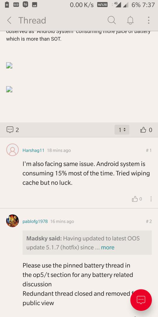 akashgohil10's tweet image. #Oneplus_support
#Oneplus_In
#Oneplus_community
Moderator needs to be trained to bifurcate between &quot;improvement tips/tricks&quot; as in pinned post and &quot;issues&quot;.
He told me to use pinned post only among lacs of comments, no one even will take notice of this issue.