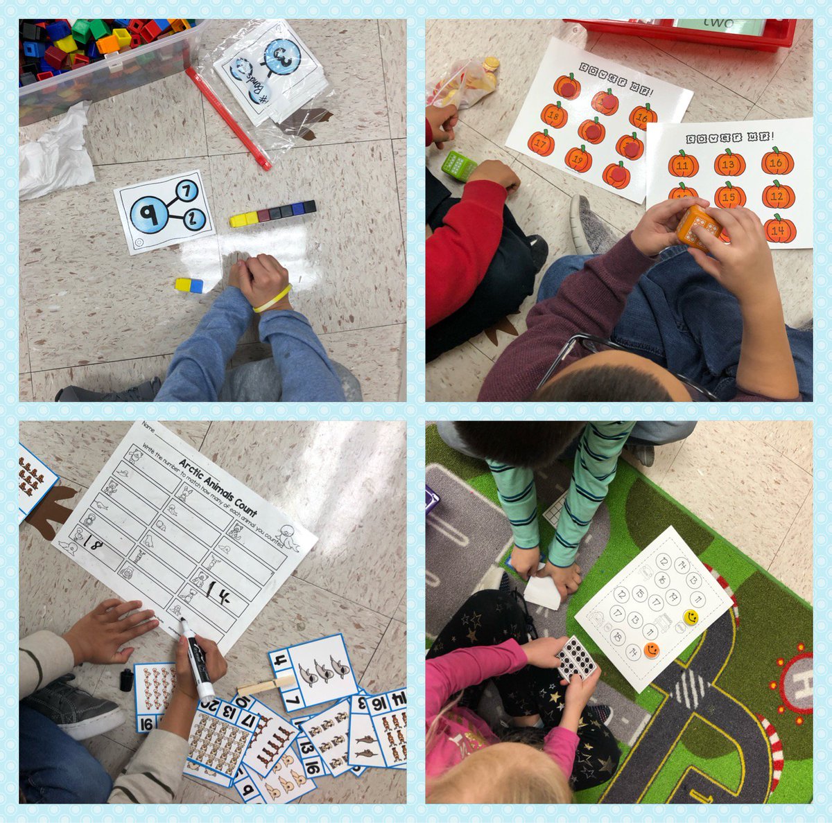 kayleighethrid1's tweet photo. My little mathematicians at work!😍@NISDFernandez #mathstations #independentmath #kindermath https://t.co/VScsZ39yg6