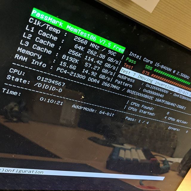 tigkindel's tweet image. Hoping it actually finds bad memory! Because that would make it easy. #IHateComputers ift.tt/2G0e3E3