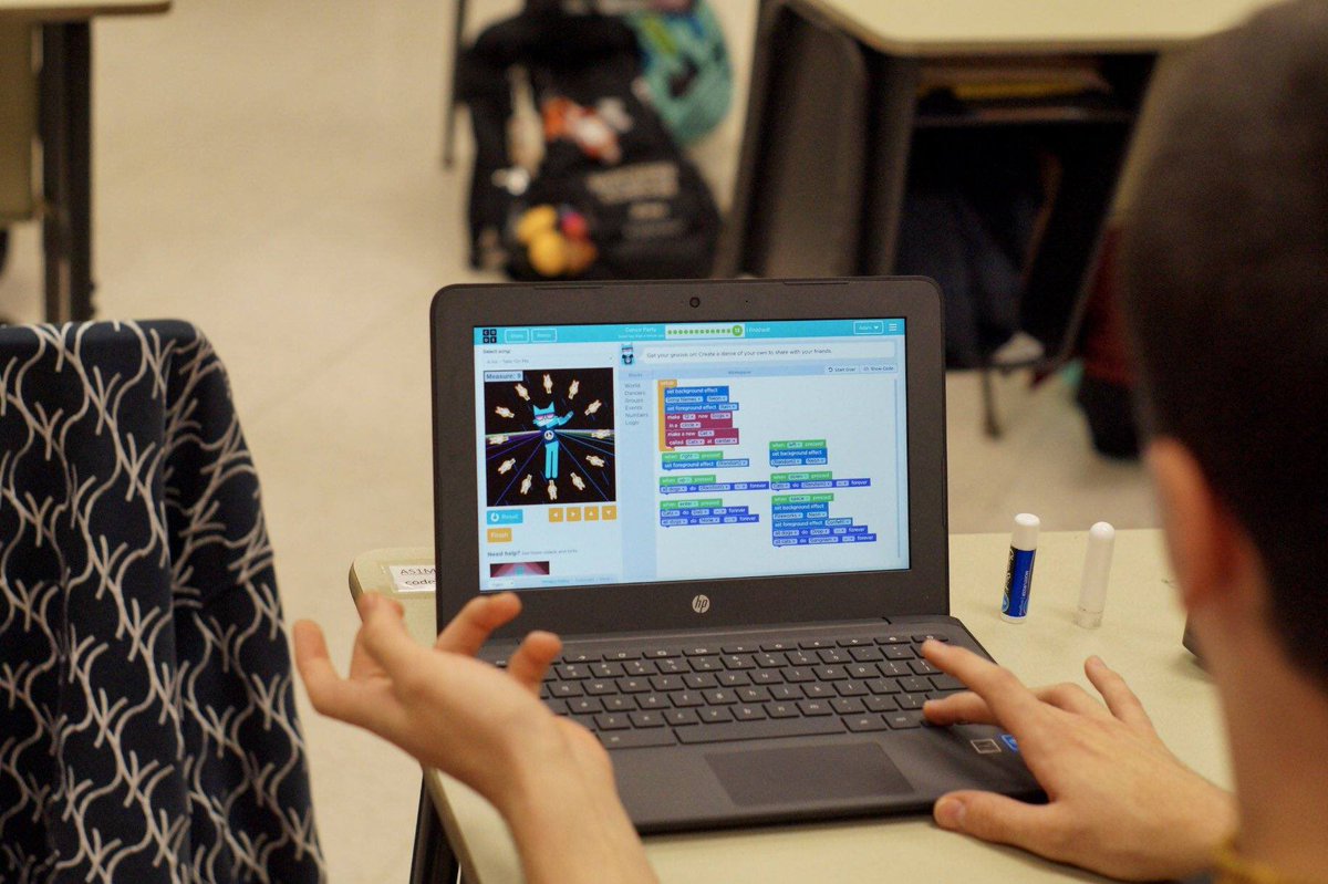 AlleghenyIU's tweet image. The #hourofcode is underway for @AIUMonValley! From learning directional patterns to looping to coding the festivities for an afternoon dance party, computer science is in nearly every classroom across all ages @AIU_SpecEdDiv