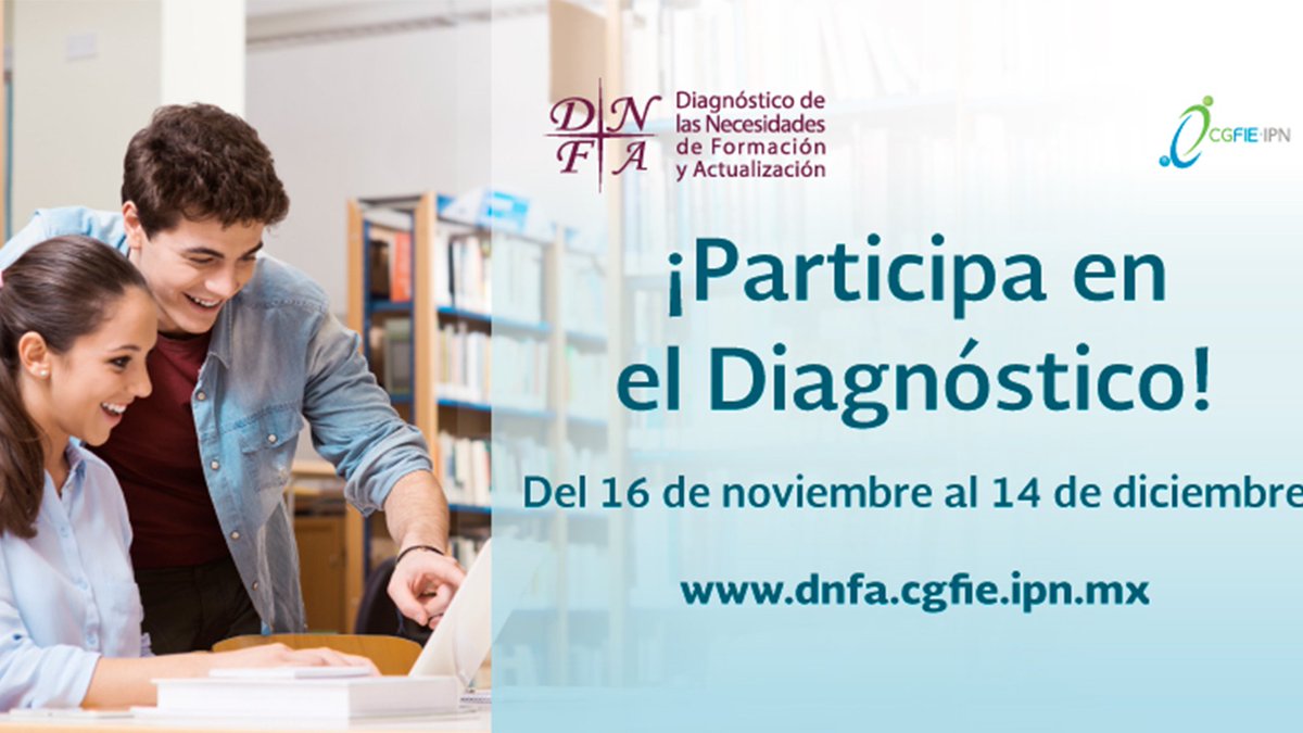 IPN_DFIE's tweet photo. 👩‍🏫👨‍🏫👩‍💻👨‍💻
Si perteneces a la comunidad estudiantil o eres #Docente del @IPN_MX participa en el Diagnóstico de Necesidades de Formación y Actualización.
Contribuye al fortalecimiento de los procesos de formación y actualización docente.
#DNFA
https://t.co/T8RS4BThS2 https://t.co/yYAbsEAipN