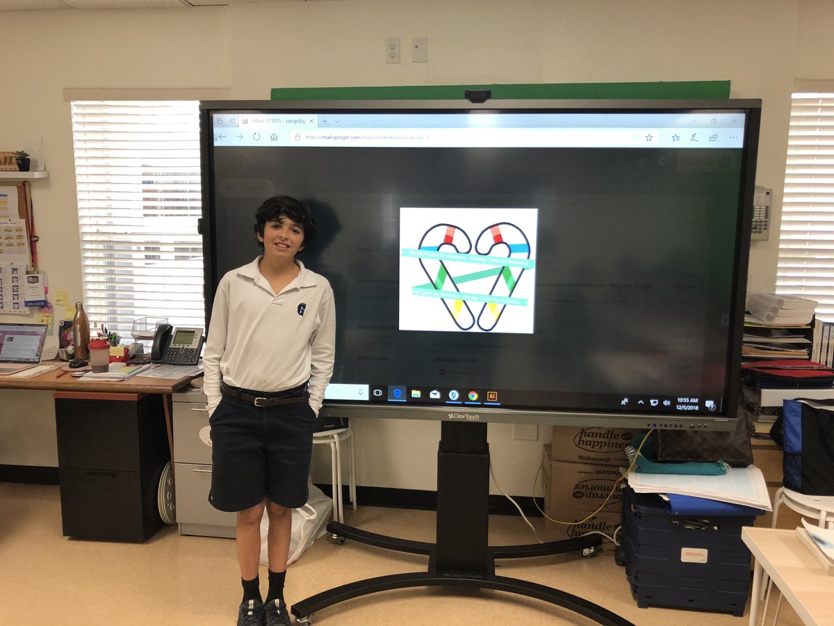 My Digital Design students created logos for 4th grade’s Community project.  Antonio (‘23) created the winning logo. #gslearning
