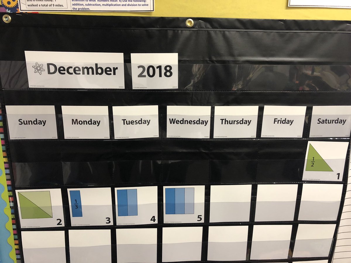 Number Corner! The new version of calendar time with new math curriculum, Bridges! Can you guess what comes next? @Renton_Schools  #RSDexcellence