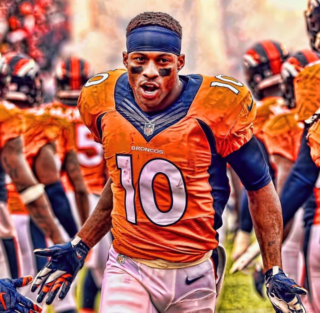 Prayers up for our boy @ESanders_10 !!!! Achilles ain’t no joke. Wishing you a speedy and healthy recovery!! The hits just keep coming for the @Broncos and #BroncosCountry ..... #StillAlive #StillBelieving