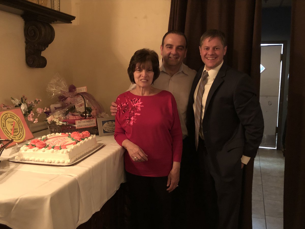 Happy retirement and best wishes to Julie Donahue for 16 amazing years with the CGSD! #WeAreCedarGrove