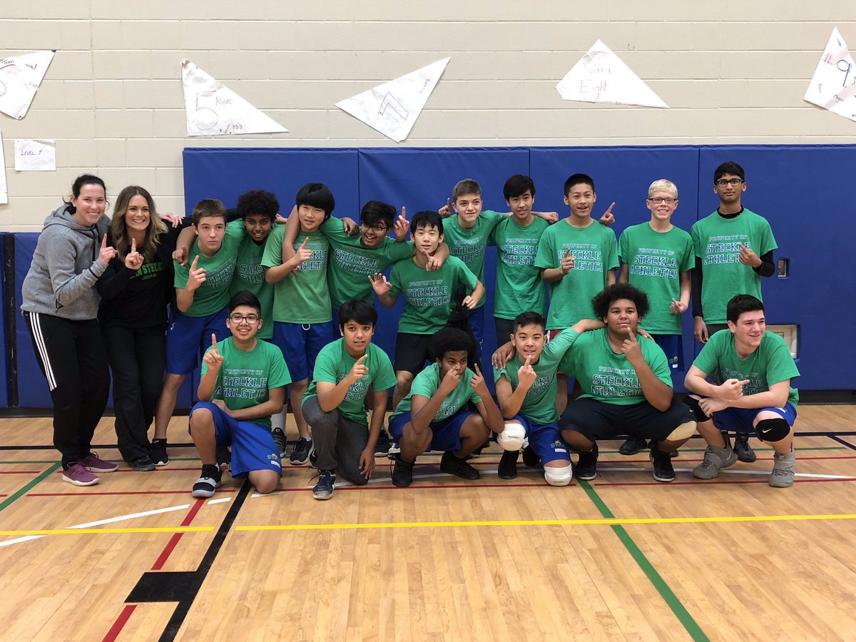 We had a big win against Sir Adam Beck in the Red division finals! We came together as a team and demonstrated the fundamentals of volleyball!  “Bump, set, spike it! That’s the way we like it”! Congrats to all of our players. You made us proud! @JSTwrdsb #wediditagain #champs