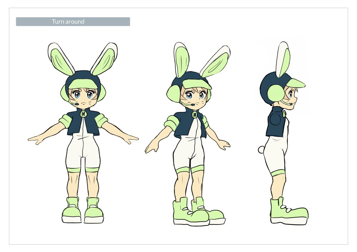 kokoneakita's tweet image. Usagimodoki&apos;s character sheet I made for class. I&apos;m kinda happy with the outcome! #usagimodoki #characterdesign #dramaticalmurder