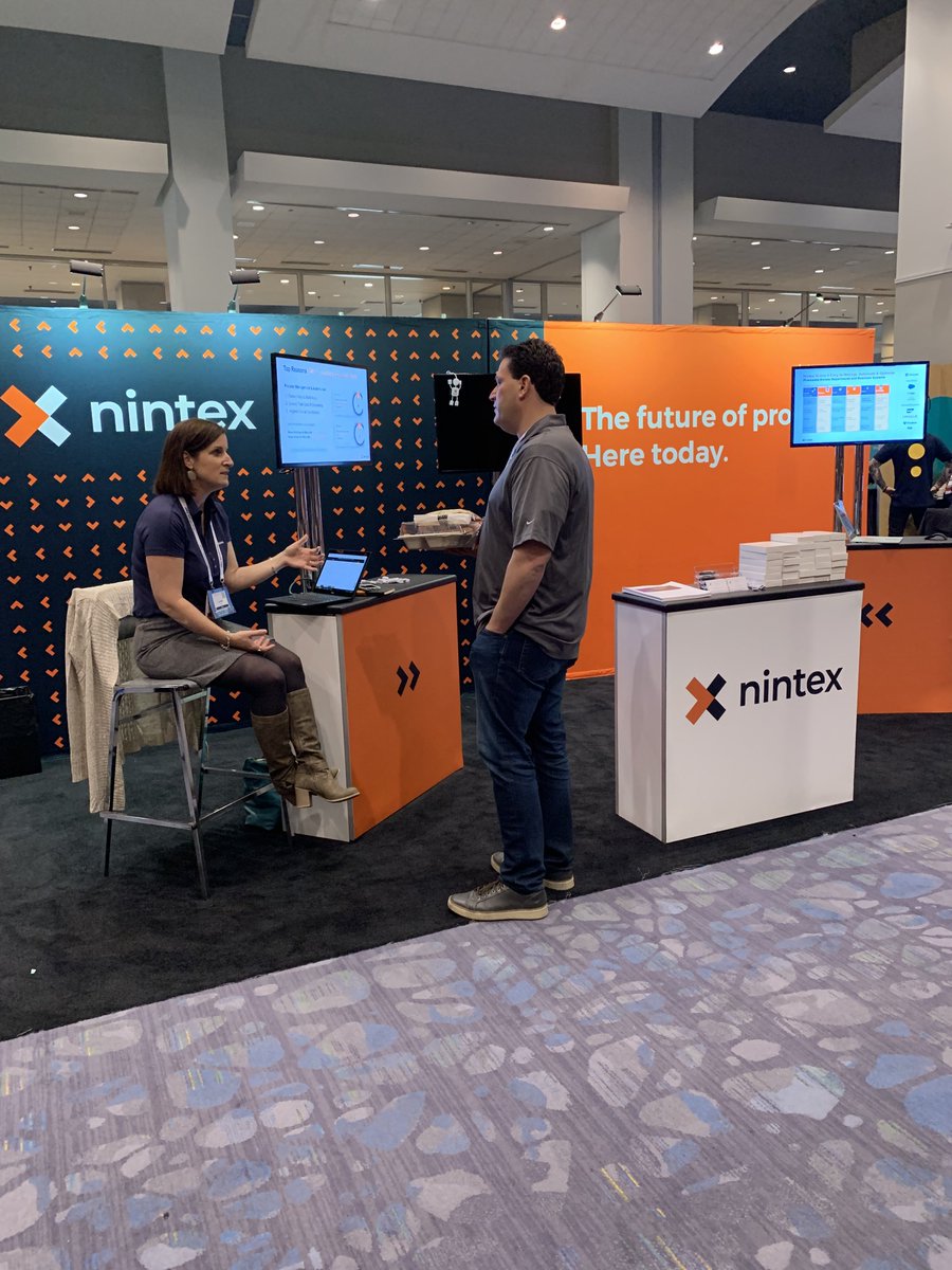 Nintex's tweet image. Our #Nintex process experts are ready and waiting to chat with you at our booth at #SPFestChi. Come see us!