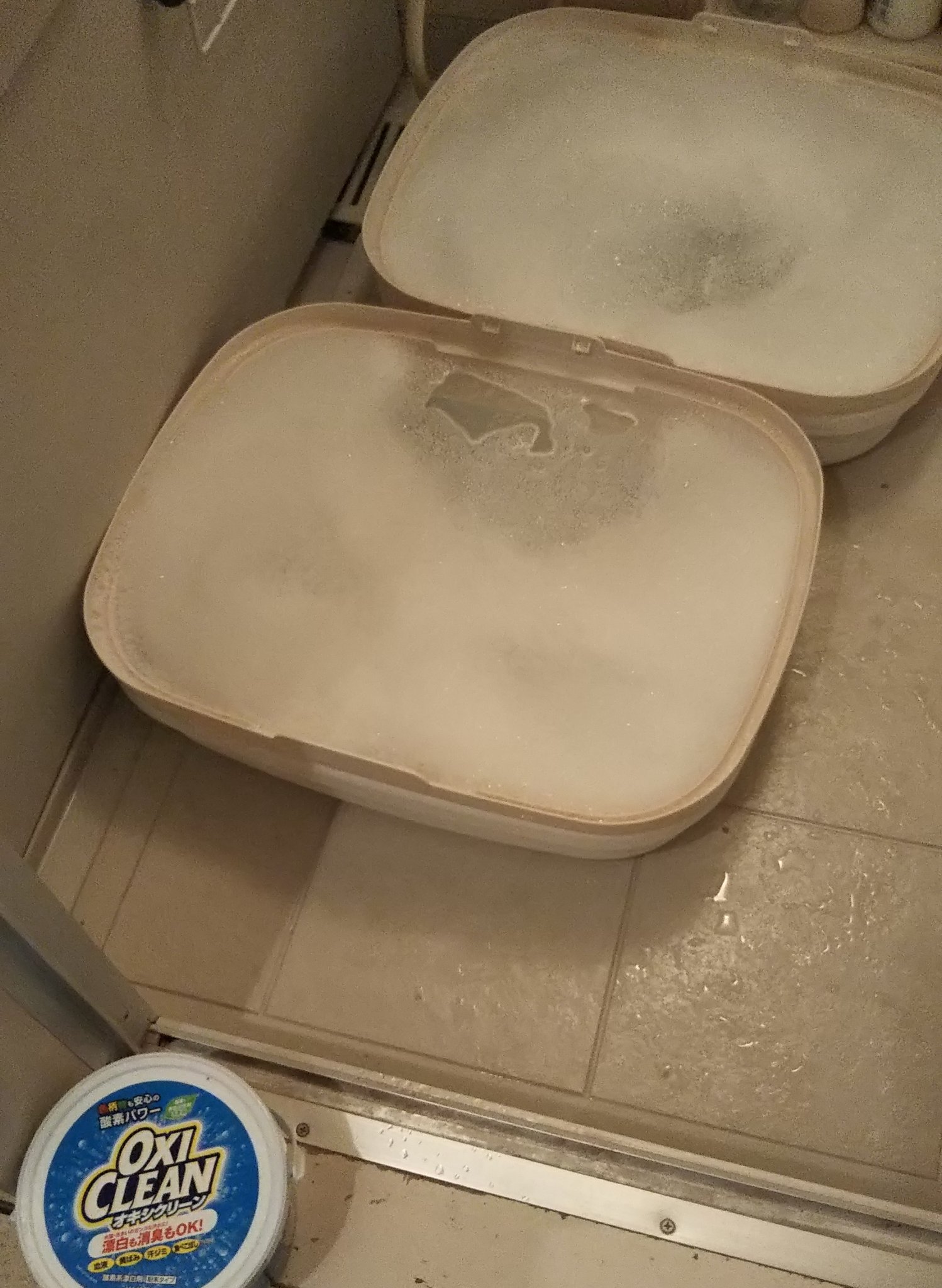 てるちん てるひこ 猫トイレは オキシクリーンで浸け置き洗い もみじは砂掻き分けて砂のない底で用足すし シーラはいつまでもカキカキしてせっかく隠した 掘り起こすし 月1 オキシ漬け でキレイさっぱり てるちん てるひこ 猫トイレは オキシクリーンで浸け置き洗い もみじは砂掻き分けて砂のない底で用足すし シーラはいつまでもカキカキしてせっかく隠した 掘り起こすし 月1 オキシ漬け でキレイさっぱり
