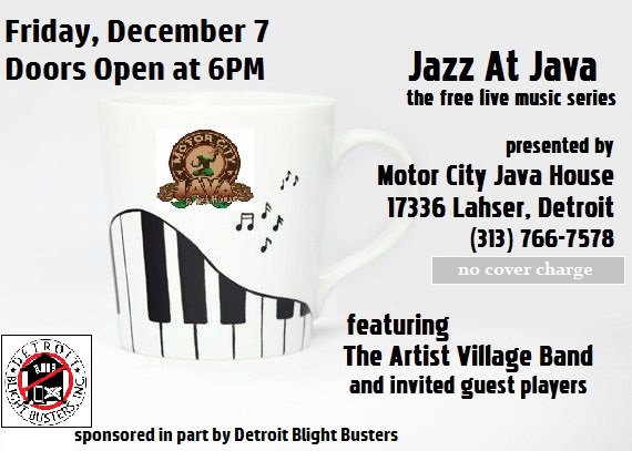 UptownKev30's tweet photo. Once again, We groovin' #freemusic in #Detroit at #MotorCityJavaHouse which is part of #ArtistVillageDetroit #artistsontwitter #SmoothJazz #soulmusic #Purplemusic #funk #Peace #love #KevEKev https://t.co/UvD7xL8PEe