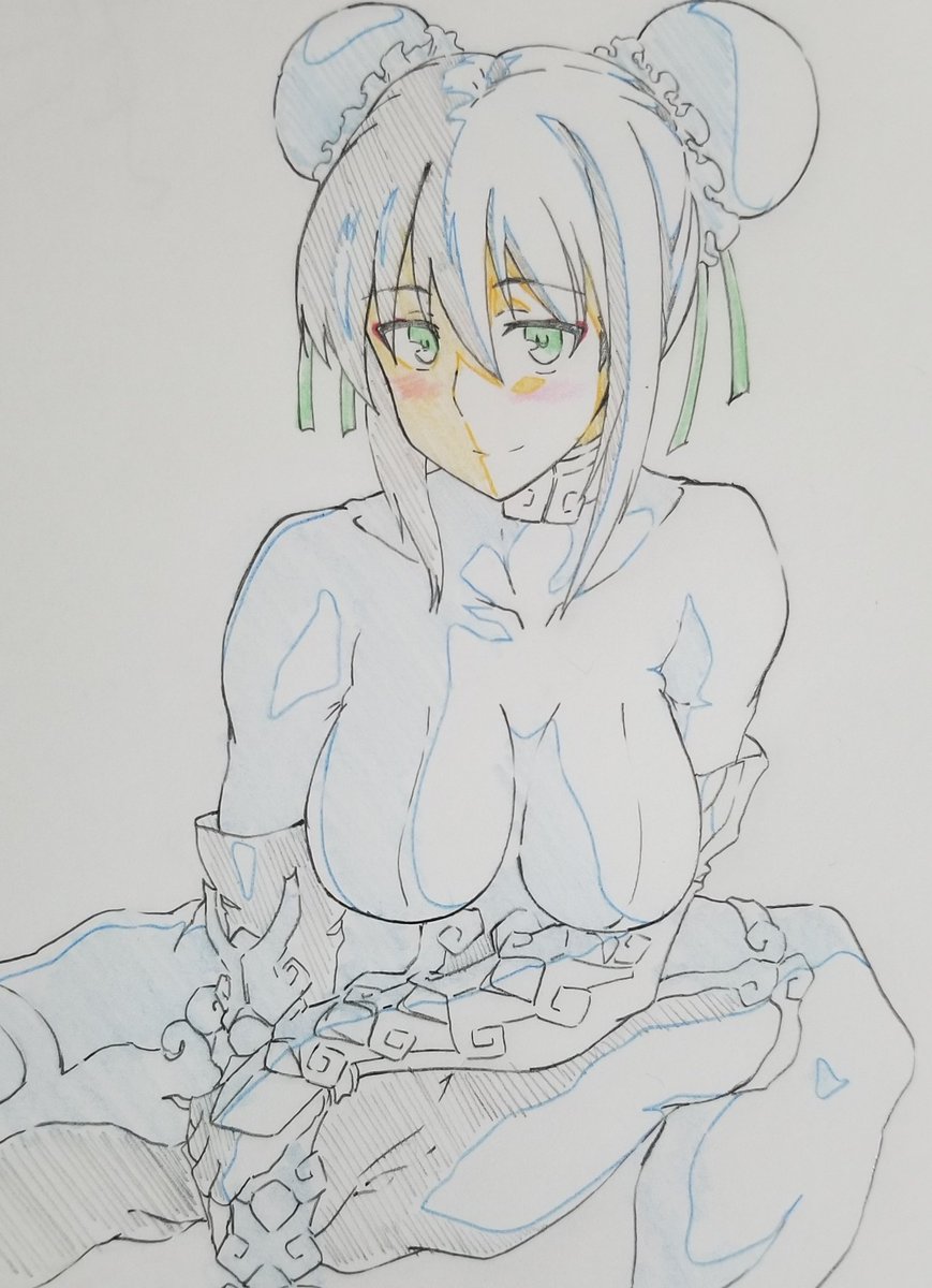 秦良玉さんいいですよね～
ピッチリでしっかりした体つきでおっぱいで…(*'∀`*)
#FGO 