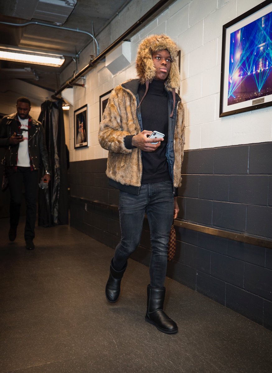 Def Pen Hoops On Twitter Dennis Schroder Was Ready For The Cold Brooklyn Weather Today