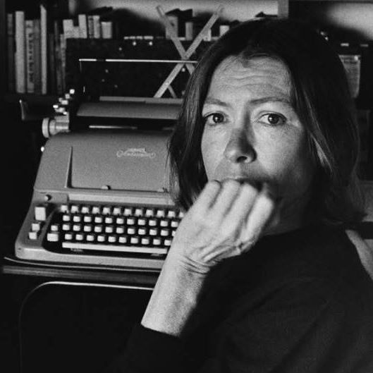 Happy birthday, Joan Didion! 84, today!   