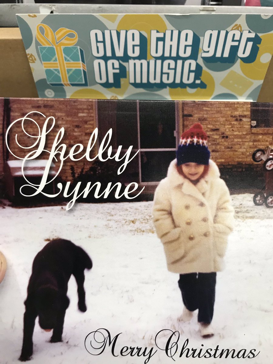 johnONeil's tweet photo. Christmas music is not really my bag, but this album is great. I would listen to @ogshelbylynne sing the phone book, if we still had phone books. She sings my life. #perfectsoundforever #givethegiftofmusic https://t.co/pZQypKsgbw