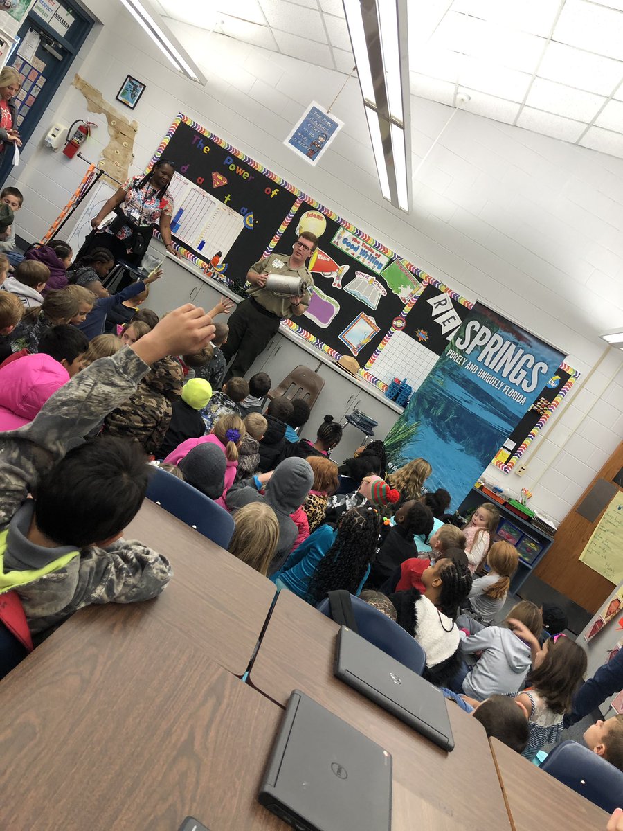 cmorrill3rd's tweet photo. Career day success- the kids were so interested! @Super_Stallions https://t.co/d97yV86GIq