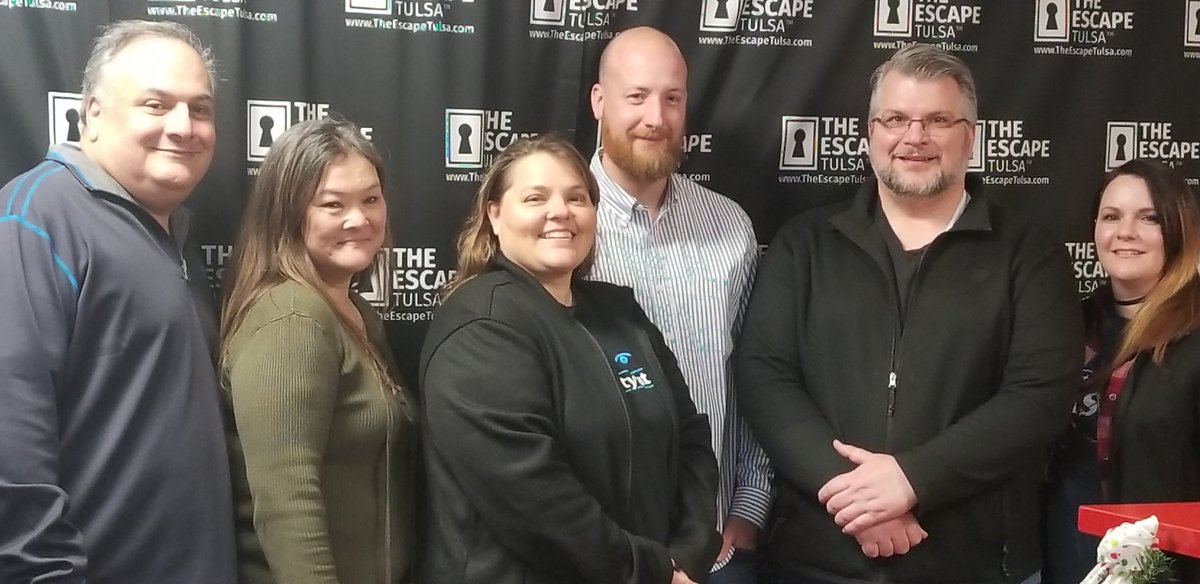 We escaped!! <a href="/Cgoad325/">Corey Goad</a> <a href="/cdhealy235/">Clifton Healy</a> <a href="/tlstaples63/">Teresa</a> <a href="/ChrissyLaRue89/">Christina LaRue</a> <a href="/mrbueno11/">Michael Bueno</a>