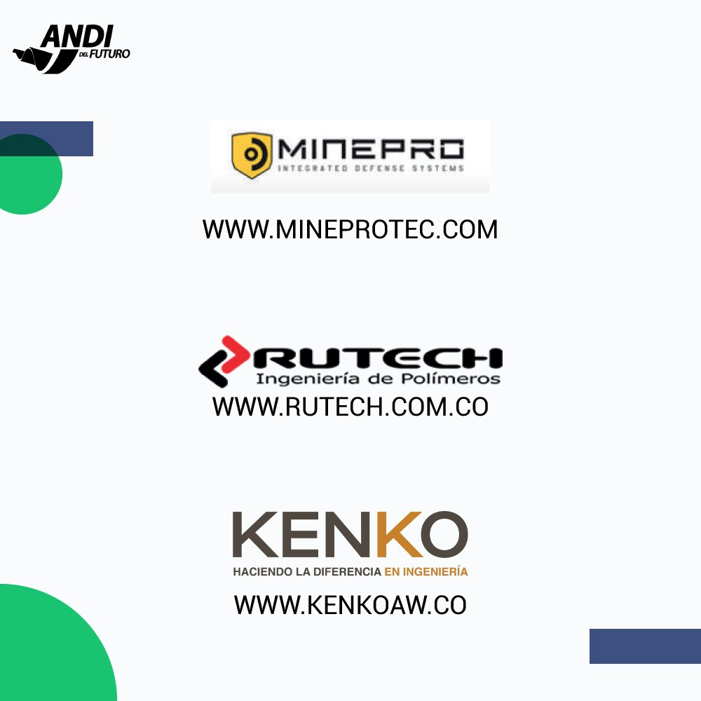 andidelfuturo's tweet photo. Conoce las empresas que hacen parte de la ANDI del Futuro y trabajan por mejorar la economía del país desde el área de manufactura.
Si quieres hacer parte de nuestro gremio, ¡escríbenos! Emprendimiento@andi.com.co https://t.co/VnXE87UiYD