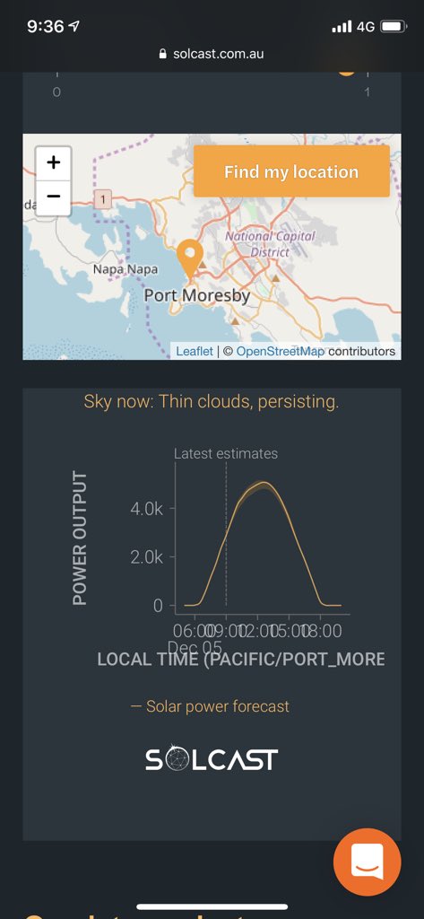 josh_madgwick's tweet photo. @nickengerer @solcastAPI #solcastAPI anywhere in the world! 👍🏼 Access data to build the #solar #power future! https://t.co/zSudI5aScg