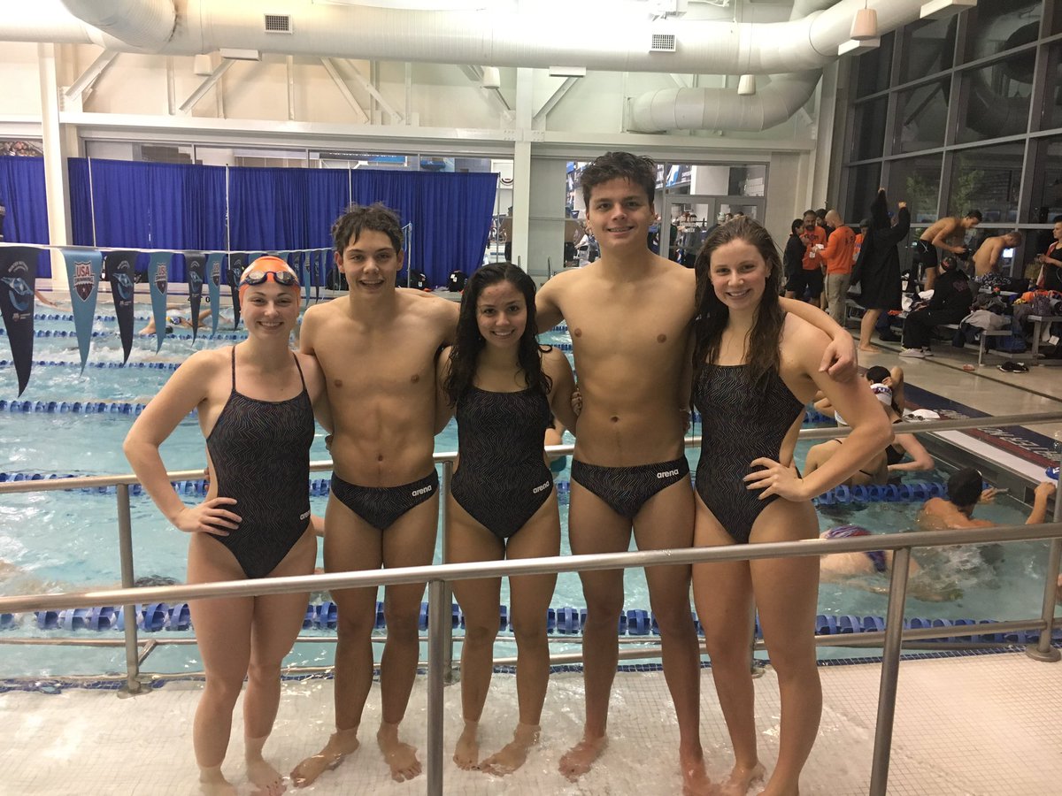 757_swim's tweet photo. We are so excited for Colby Hurt, Sofia Long, Jenna Thompson, Noah Fields, and Sam Long as they prepare to dive in at the Junior National meet tomorrow! https://t.co/eL6uNGAkqb