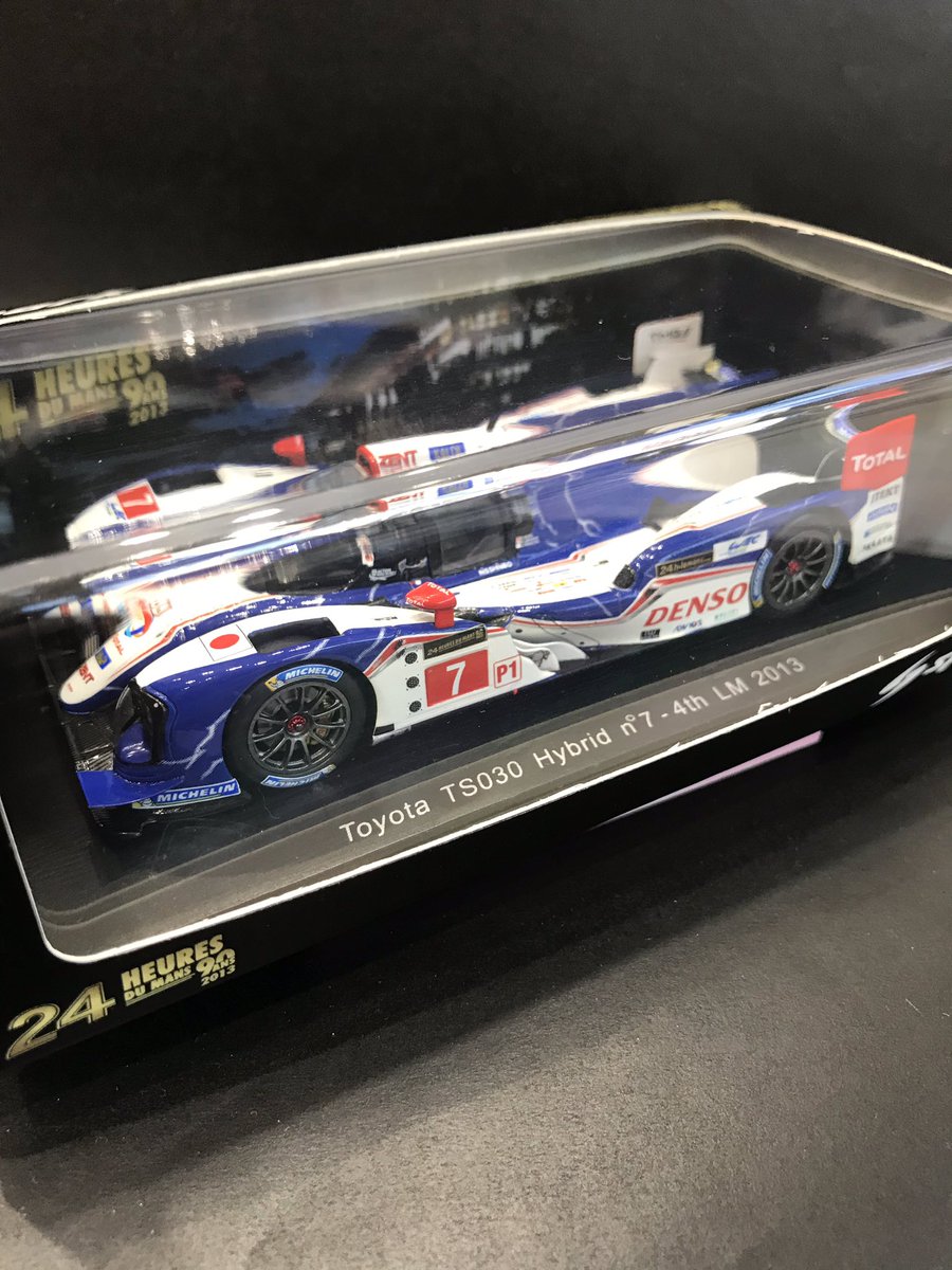 spark S2380 1/43scale トヨタ TS030 Hybrid #7 4th LM 2013 品出し