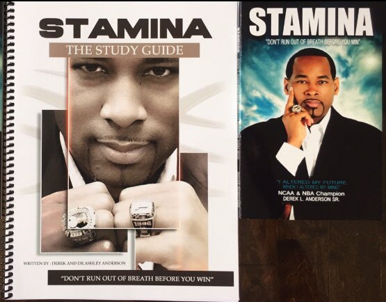 BLESSED to have my Stamina Study Guide completed &amp; ready to put in Schools ALL OVER THE WORLD!!!! Thank you to the Co-Author @drashleydanderson for making this Masterpiece. #TheyKnowWhatWeTeach 📚 
For more information contact us at DA@DerekAndersonWorks.com