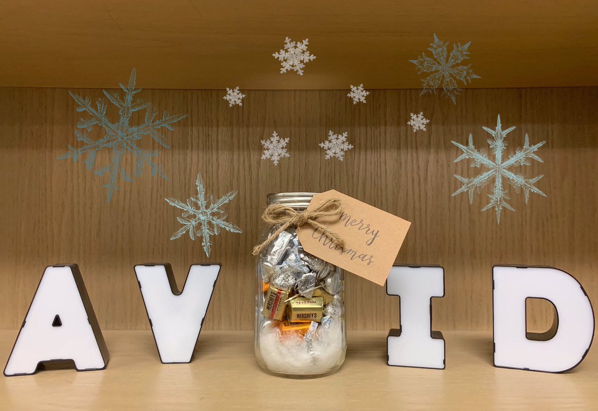 hendricksonavid's tweet photo. Need a last minute Christmas gift? Hawks AVID has you covered. Candy Jars for sale order due by December 12th. https://t.co/sCWBP6eqV7
