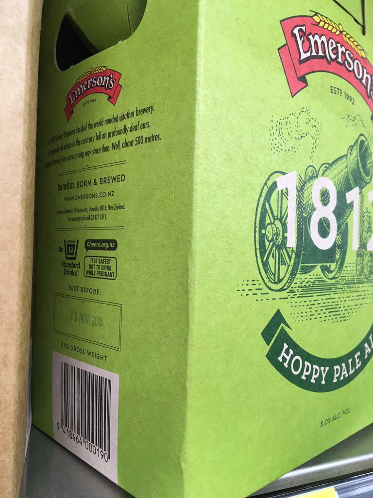 Hey <a href="/EmersonsBrewery/">Emerson's</a>, I'd get onto @CountdownNZ karori before some assuming punter is left with an underwhelming experience