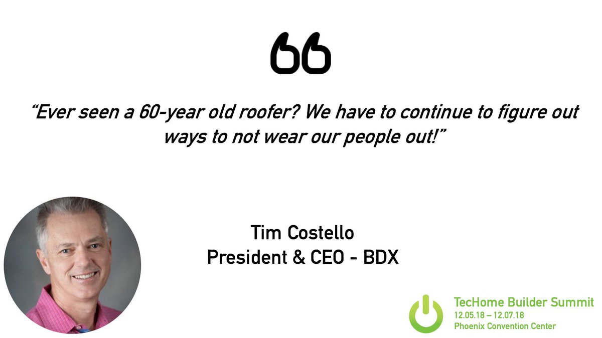 HomeCloudPro's tweet photo. Technology is allowing us to be more and more efficient and to not wear our people out so easily.
#THBS18 #HomeBuilding #HomeCloudPro #BDX https://t.co/6N33tK0WhF