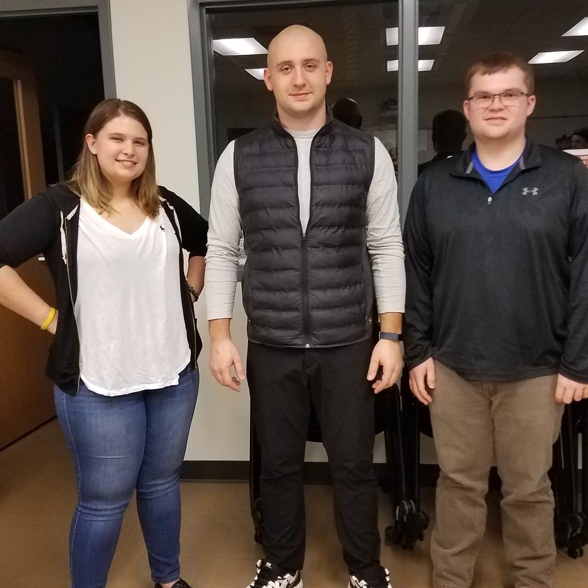 Congrats to the newest additions to the OTSA team! 
Newly elected officers:
Hailey Hatlfield: media historian
Cameron Ott: secretary 
Conner Hayes: vice president