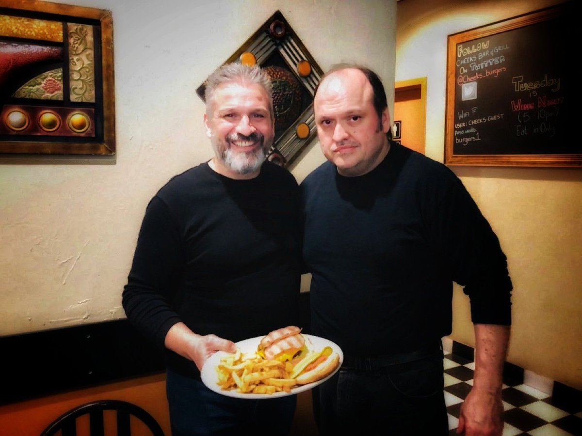 TownOfCaledon's tweet photo. Cheeks Bar and Grill has been serving up delicious burgers and pastas in downtown #Bolton since 1989.

In our ongoing business profile series owner Bruno Bertone discusses being a long-time resident and #caledonbusiness owner.  https://t.co/bG8gopmPNT https://t.co/2p66DCImMZ