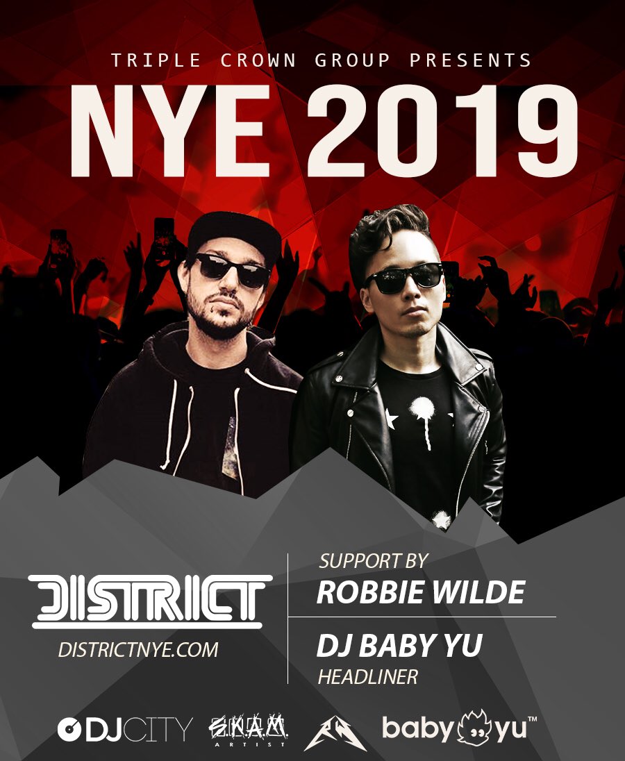 midtownnye's tweet photo. Ring In 2019 at @districtatlant1 with @djbabyyu! VIP Tables 770.367.0101 #NYE #Atlanta #ATL #djbabyyu 🎉🥂 https://t.co/tjiQZ6IYIF
