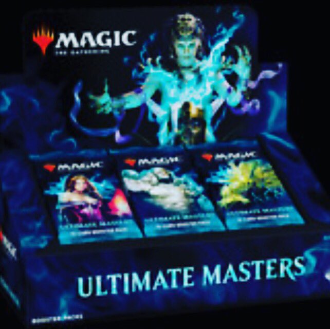 ComicsInCuba's tweet photo. Ultimate Masters sealed tournament this Sunday. $50 entry gets 3 packs of Ultimate, 2 packs Guilds, &amp; 1 pack Dominaria. #mtg #MagicTheGathering #cubamo #rollamo #steelvillemo #sullivanmo https://t.co/oHcjPk02Wu