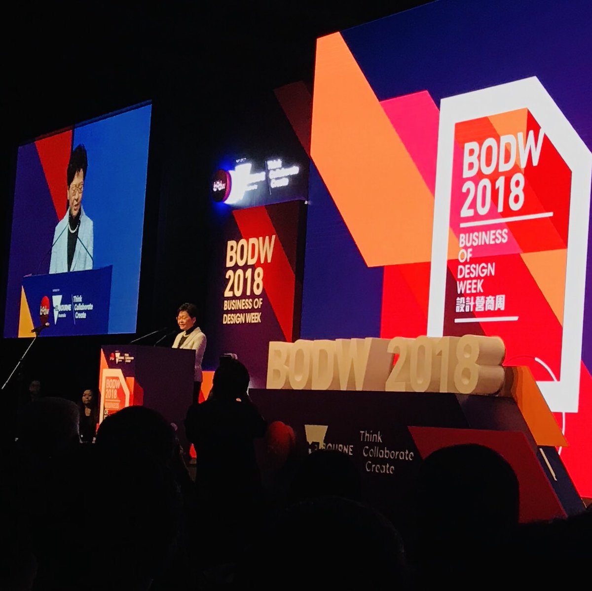 ashwinielephant's tweet photo. #CEO of #HongKong inaugurates #BusinessOfDesignWeek What a committed Govt. Pledges one billion dollars towards promoting creative industry with focus on #designthinking https://t.co/JHfWzZVCes