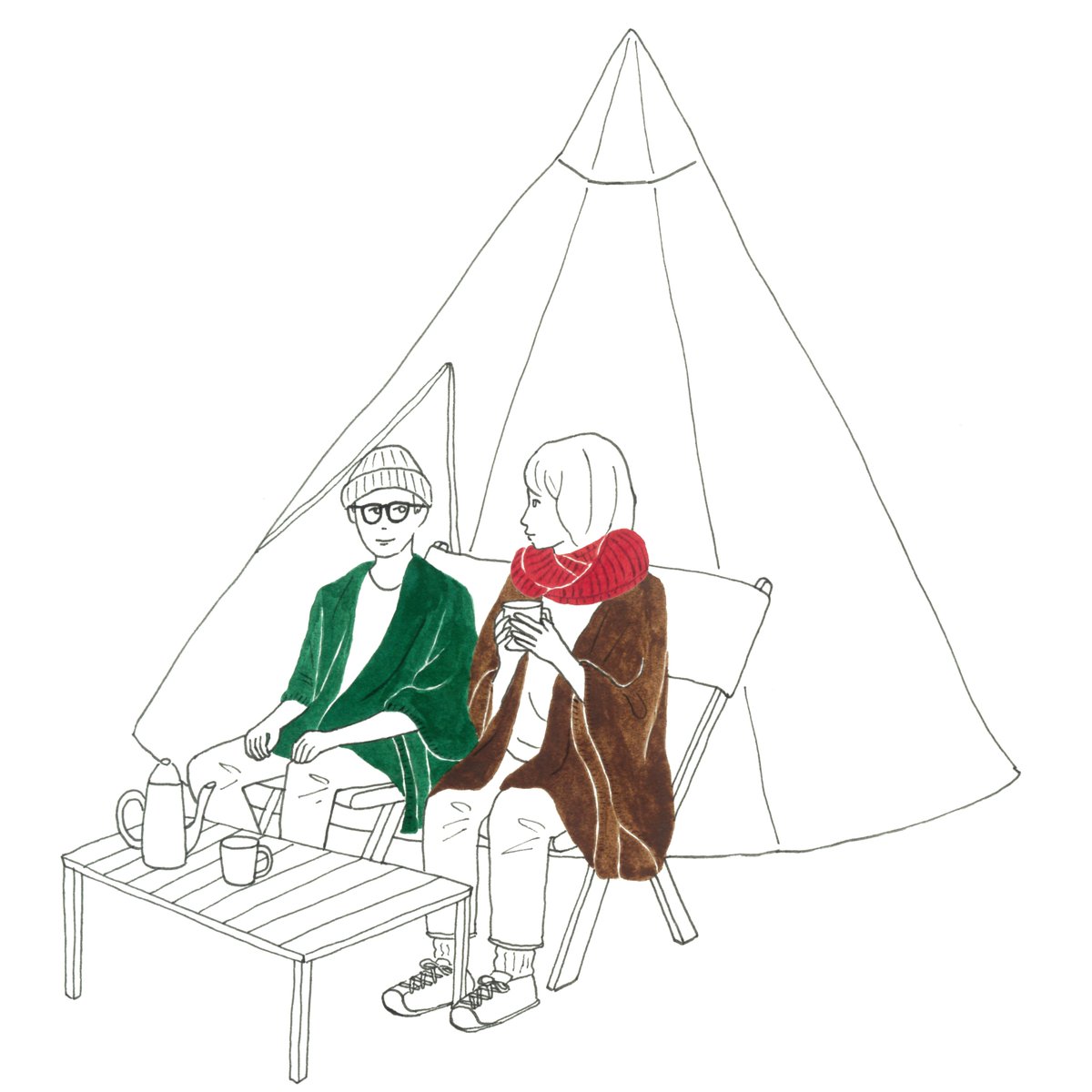 神田亜美 新潟県五泉市でつくられているポンチョブランド Mino のウェブサイトのイラストを描かせていただきました 素材も様々あり 春夏秋冬と幅広いシーンで使えます T Co 7s9jg2vlcb