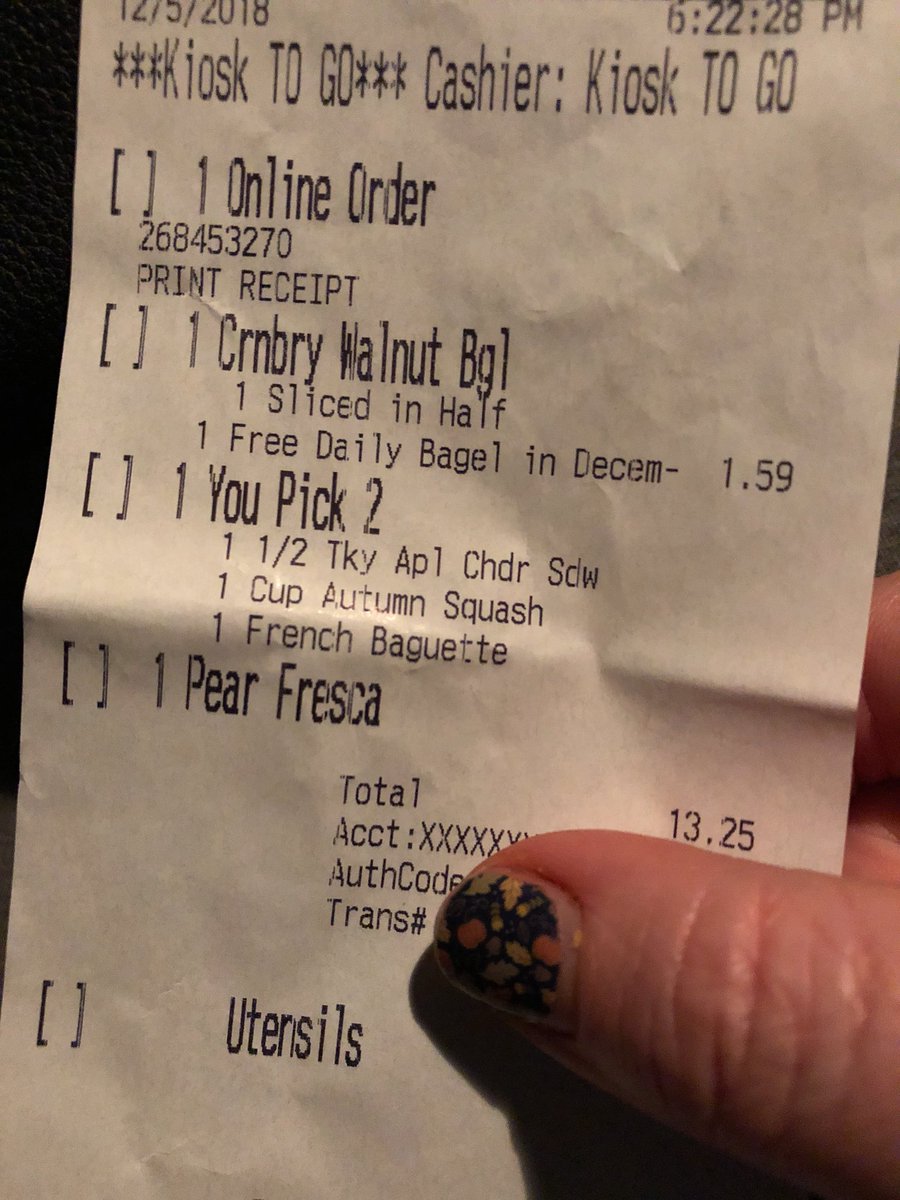 whiteje128's tweet image. When you leave the @panerabread on the #ohioturnpike and realize they never gave you the #cranberrywalnut #bagel you ordered - where exactly was I supposed to pick that up if it’s not in the bag? #confused #missingadeliciousbreakfast #yesitwasfree #otherrewardsavailable