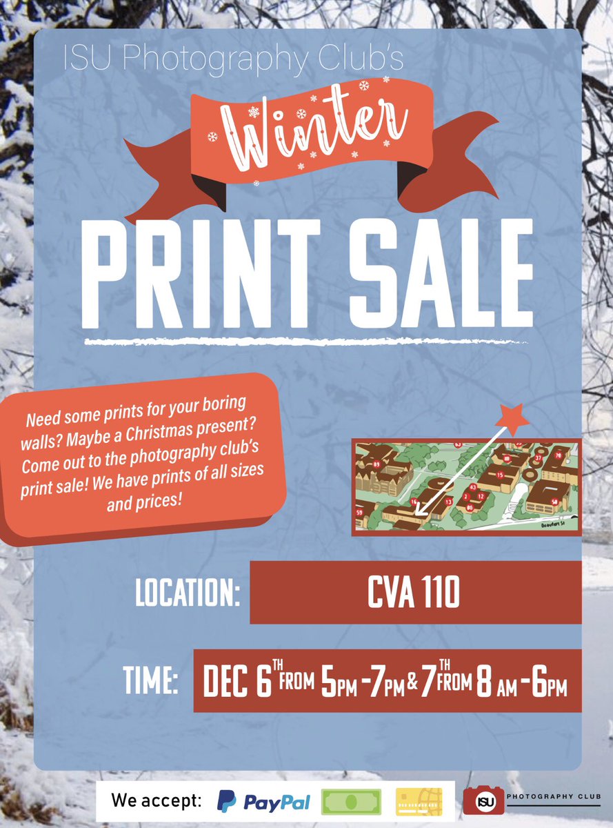 Tomorrow!

We accept cash, card, and PayPal.