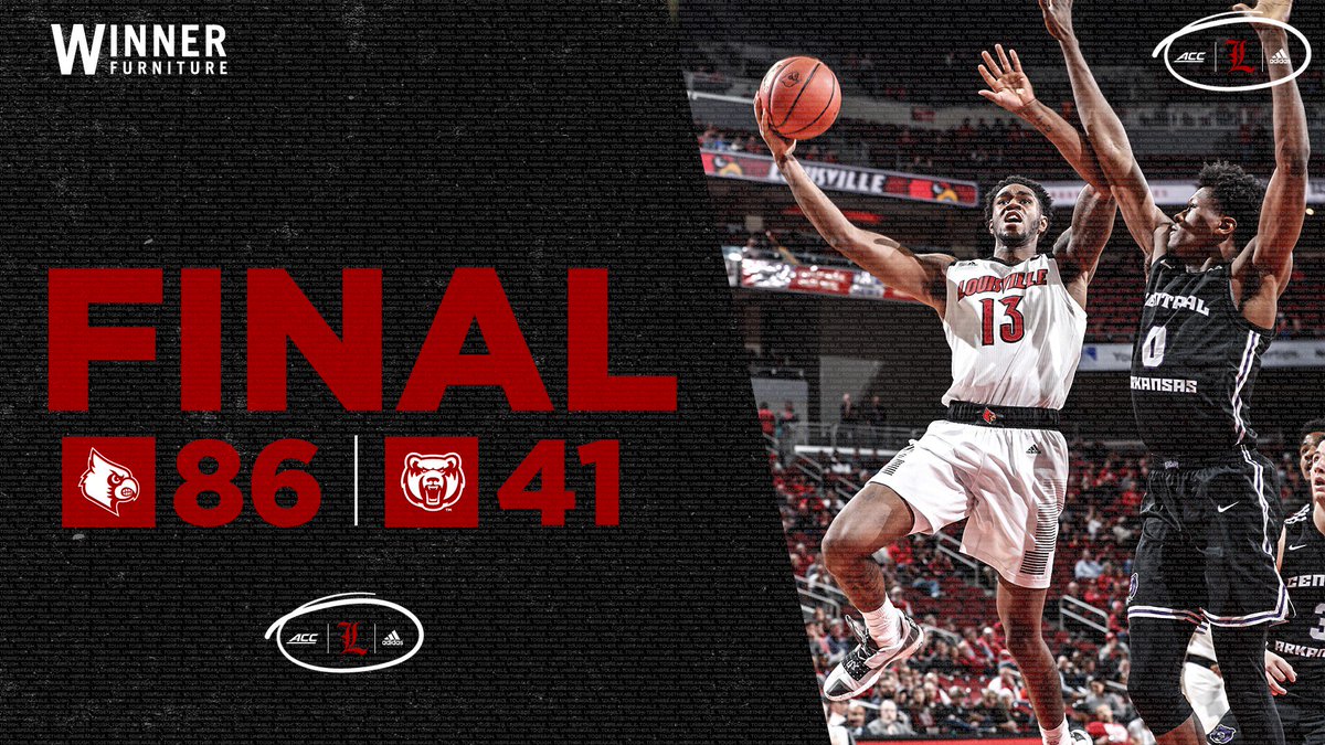 LouisvilleMBB's tweet photo. Cards win big!

#GoCards https://t.co/JWAnfQB0Oe