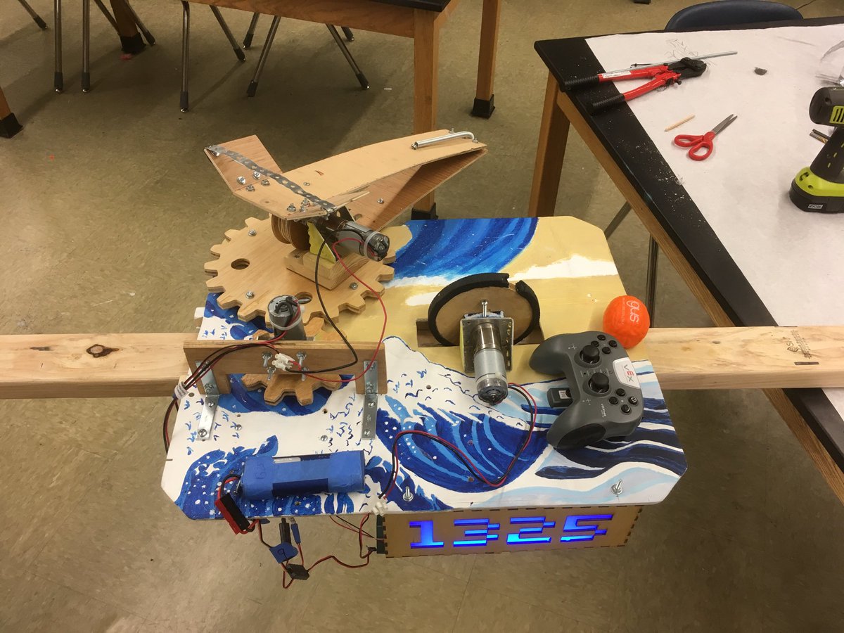 After many many nights of hard work, we now have a competition ready robot! Amazing job by our entire team ⁦<a href="/STRIVE_Prep/">STRIVE Prep</a>⁩ Excel and ⁦⁦<a href="/DenverNorthHigh/">Denver North High</a>⁩. ⁦<a href="/BESTRobotics/">BEST Robotics, Inc</a>⁩ #currentevents ⁦<a href="/HackSchoolCO/">Hack School</a>⁩