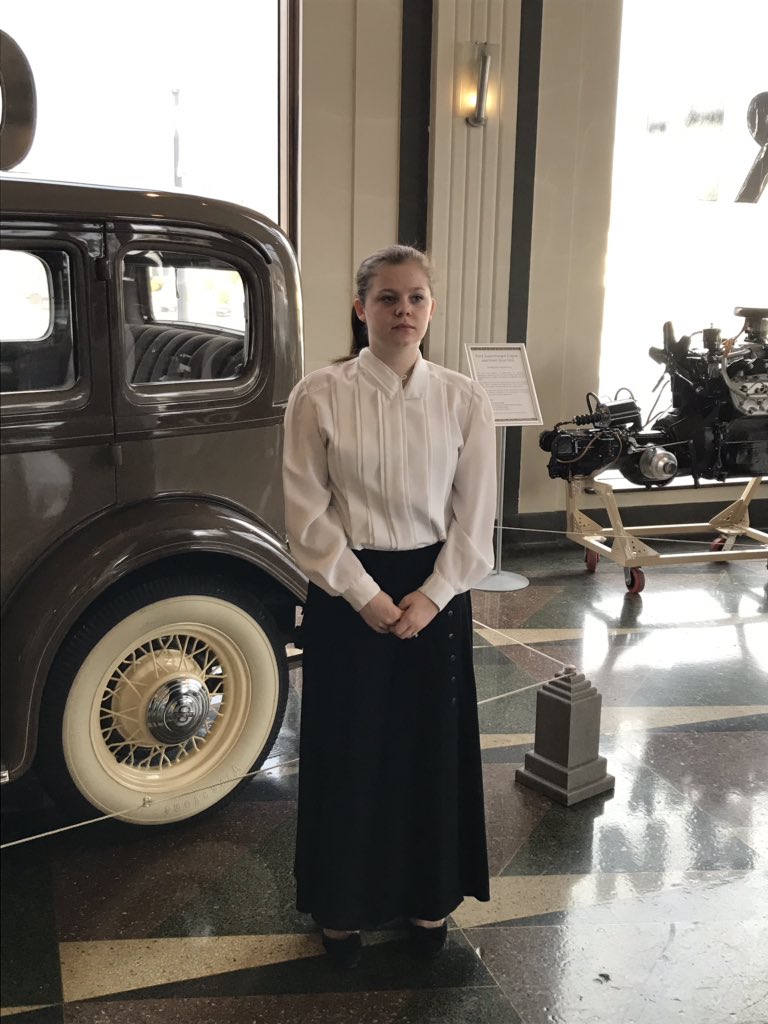 Tania looks forward to sharing the life of Josephine Dickinson Willis with you at the Auburn Cord Duesenberg Automobile Museum on Friday (9:30-11:30 a.m.) and Saturday (10:00 a.m.-12:00 p.m.) as DeKalb New Tech presents Cedar Creek Anthology. #sharingastory @ACDAM1974 @DeKalbHS