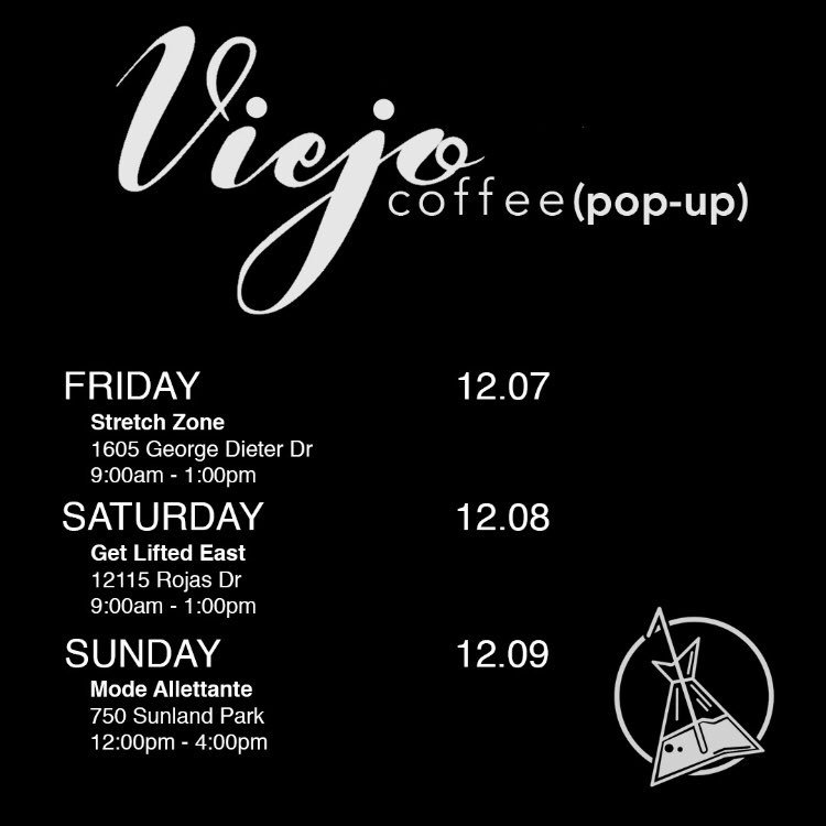 Here is where to find us this week to get that caffeine! ☕️