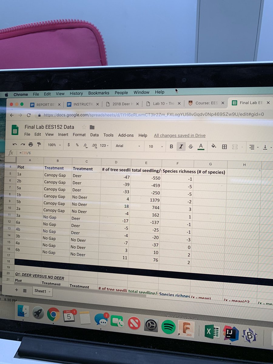 SBeckerEES's tweet photo. Final lab report for #EES152 ! Can’t believe how quickly the semester flew by. How can understanding forests in the northeast help us manage our forests in the future? 🌲🌳🌿 https://t.co/4OxIU7aF6V