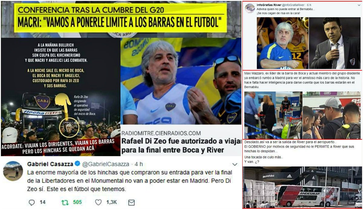 ExigenciaCARP's tweet photo. Voka volvió a demostrar que es el equipo del gobierno. Macri volvió a demostrar que sólo le importa voka. Un circulo vicioso histórico de nunca acabar. Como siempre, paga el hincha de verdad. Ojalá se haga JUSTICIA el domingo, es lo mínimo que River merece luego de tanto manoseo. https://t.co/Yv4XBapywV