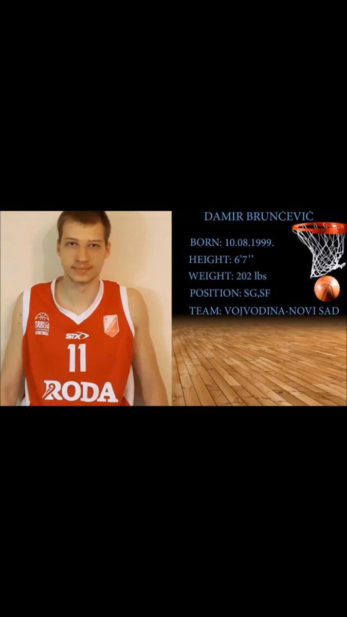 istefanovic98's tweet photo. Damir Bruncevic is looking for junior college. 
https://t.co/AZDtKLO0lb
https://t.co/pgqLlpYhKz

bruncevic15@gmail.com
Share please! https://t.co/gZP1vAAKzn