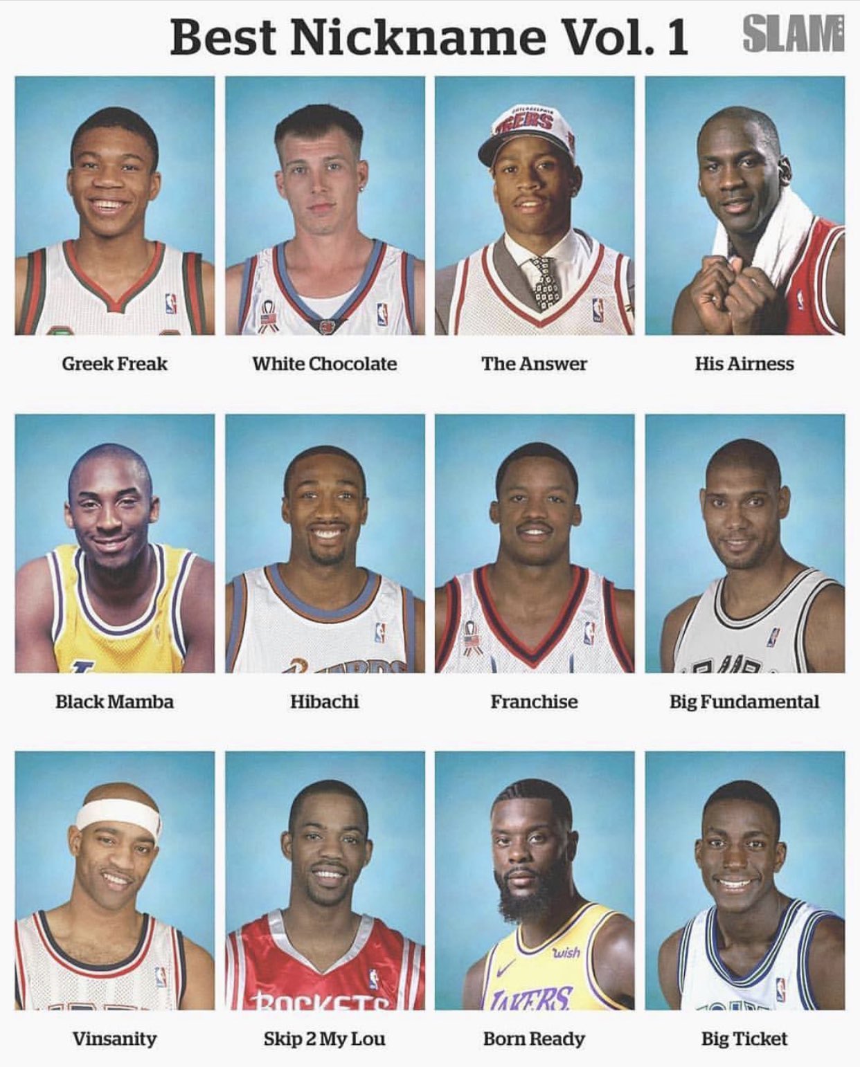 Basketball nicknames deals