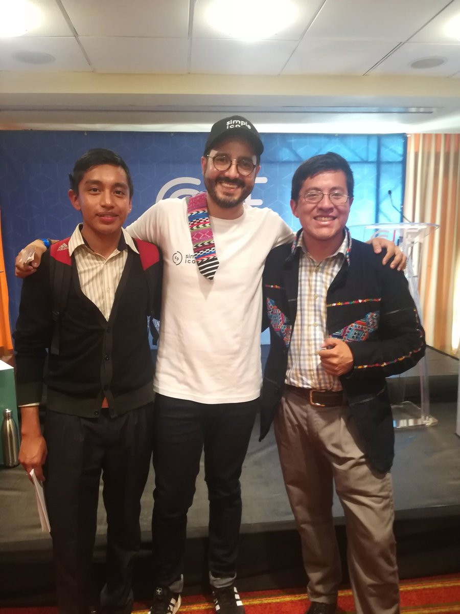 mariojosepoz's tweet image. #GuatemalaInnovationForum
Aquí casual #simpleico @cryptopago